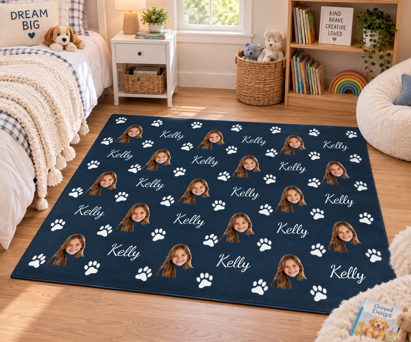 Pawfectly Yours Personalized Washable Rug