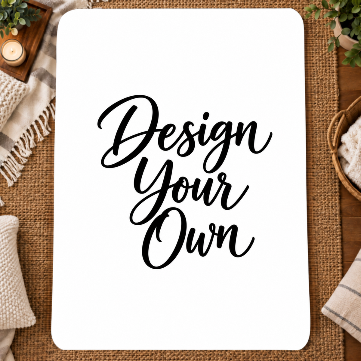 Design Your own Personalized 60x80 Sherpa Blanket