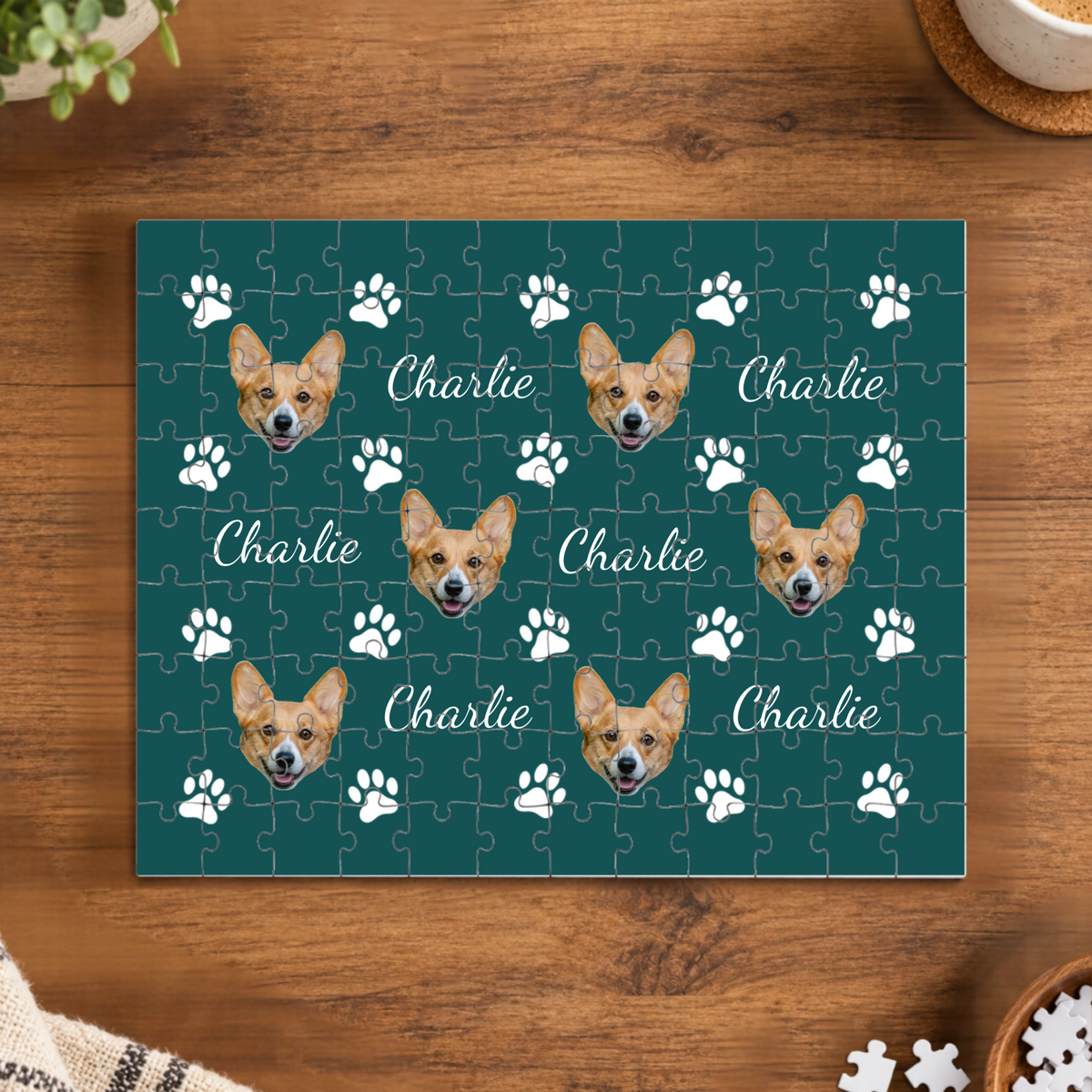 Pawfertly Yours Personalized Dog Puzzle