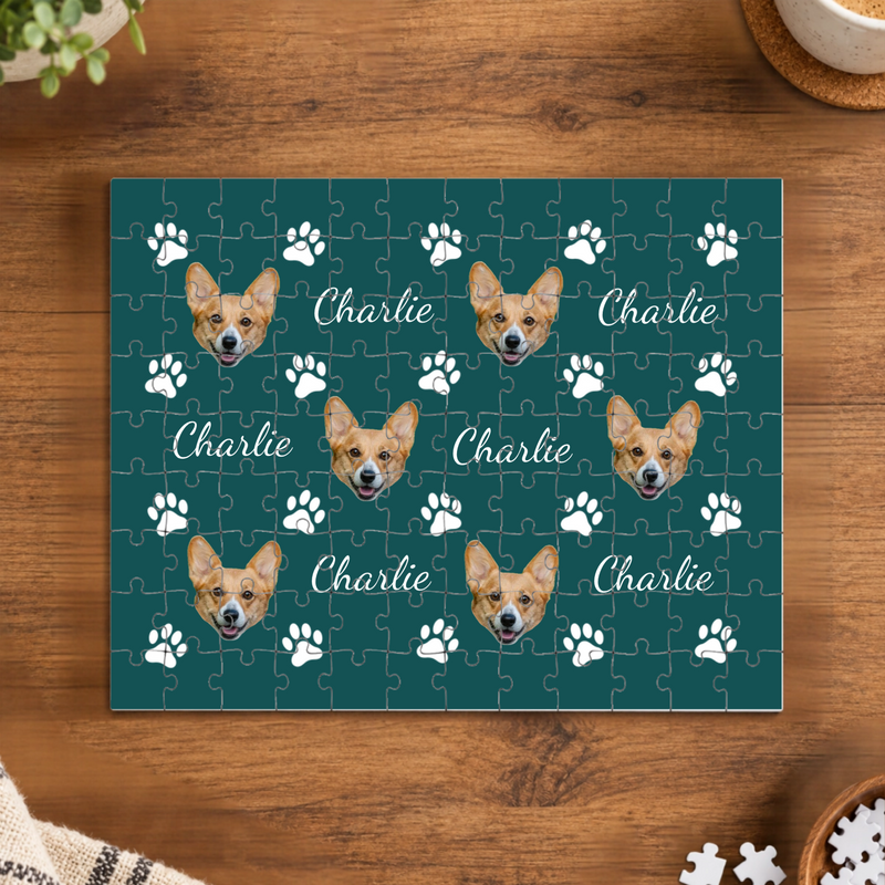 Pawfertly Yours Personalized Dog Puzzle