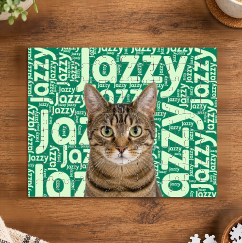 Signature Moments Personalized Cat Puzzle