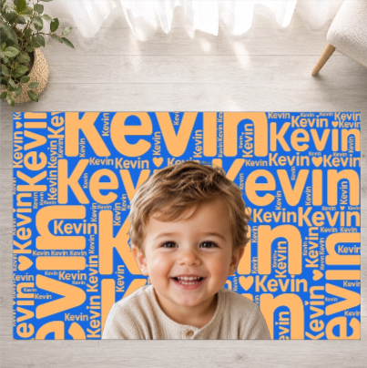 Signature Moments Personalized Kids Washable Rug