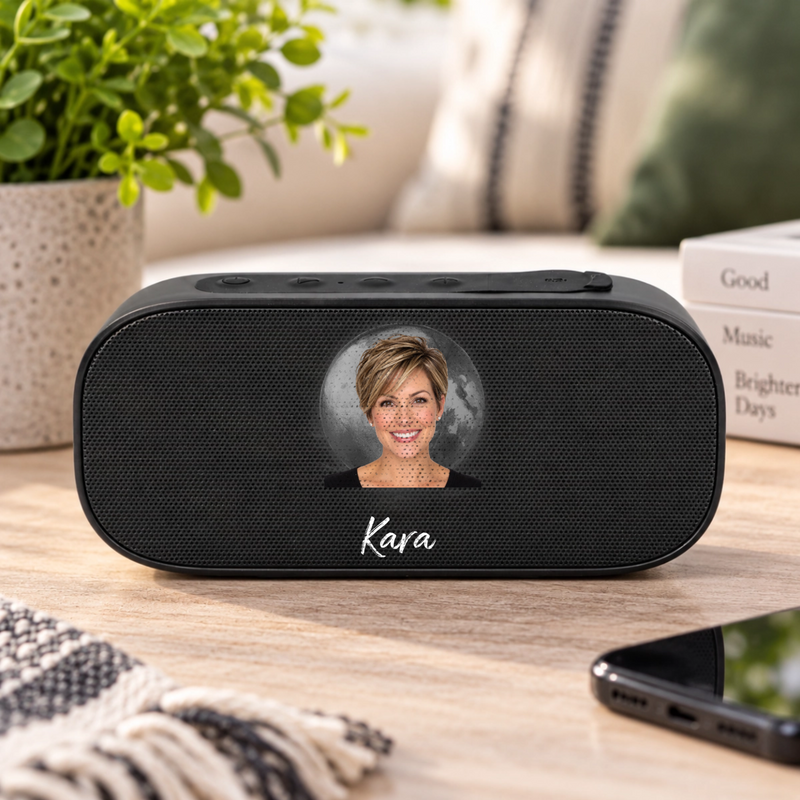 Love You to the Moon Personalized Stark 2.0 Bluetooth Speaker