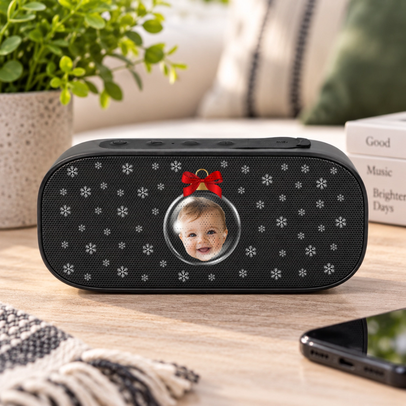 Merry & Bright Baubles Personalized Kids Stark 2.0 Bluetooth Speaker