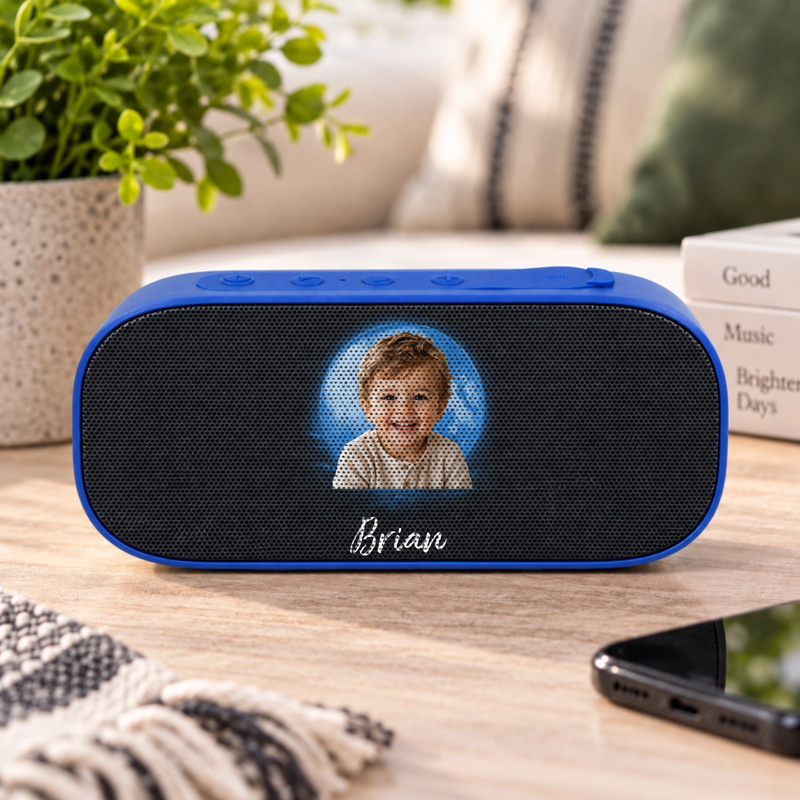 Love You to the Moon Personalized Kid Stark 2.0 Bluetooth Speaker