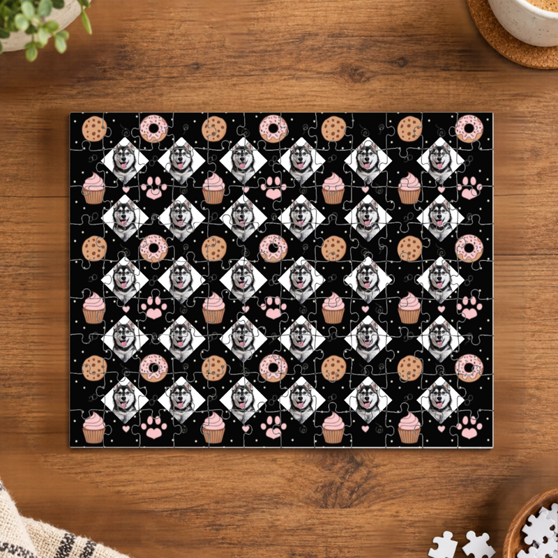 Paws & Pastry Personalized Dog Puzzle