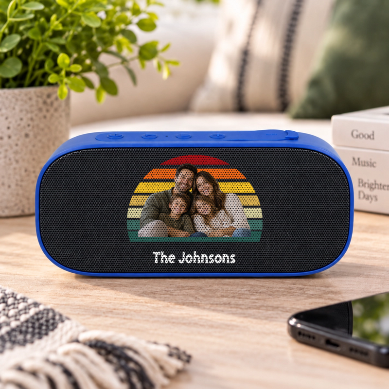 Happy Trails Personalized Family Stark 2.0 Bluetooth Speaker