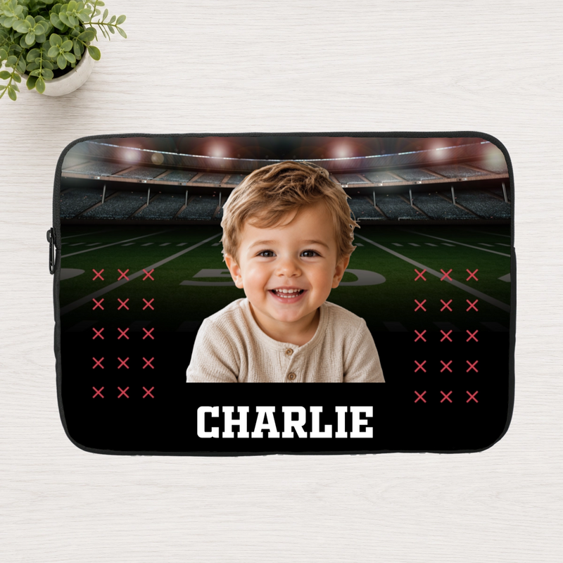 Friday Night Lights Personalized Kid Laptop Sleeve