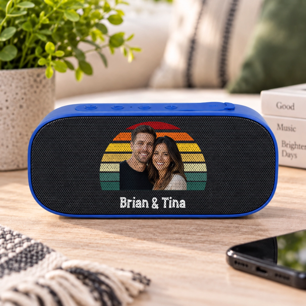 Happy Trails Personalized  Couple Stark 2.0 Bluetooth Speaker