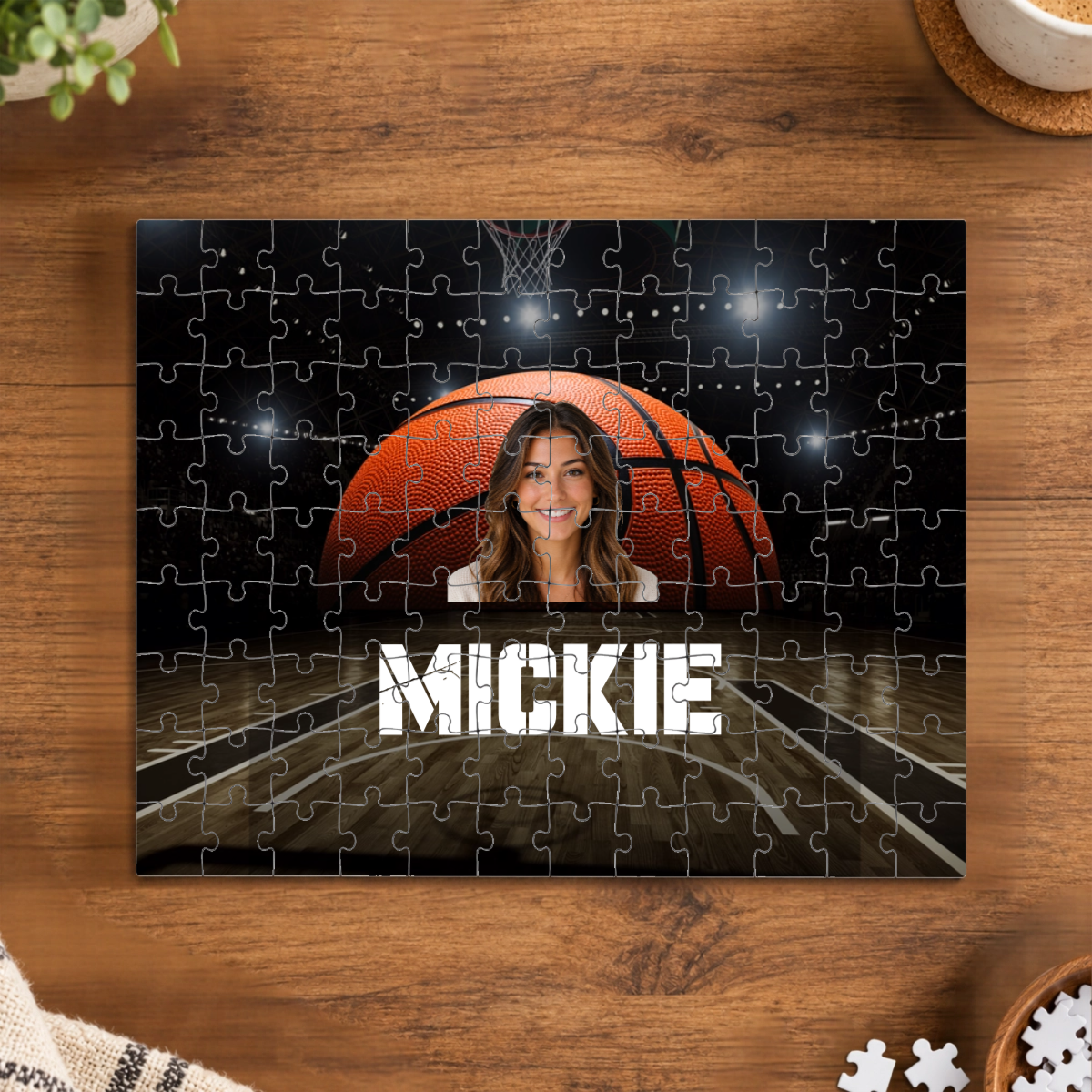 Center Court Personalized Puzzle