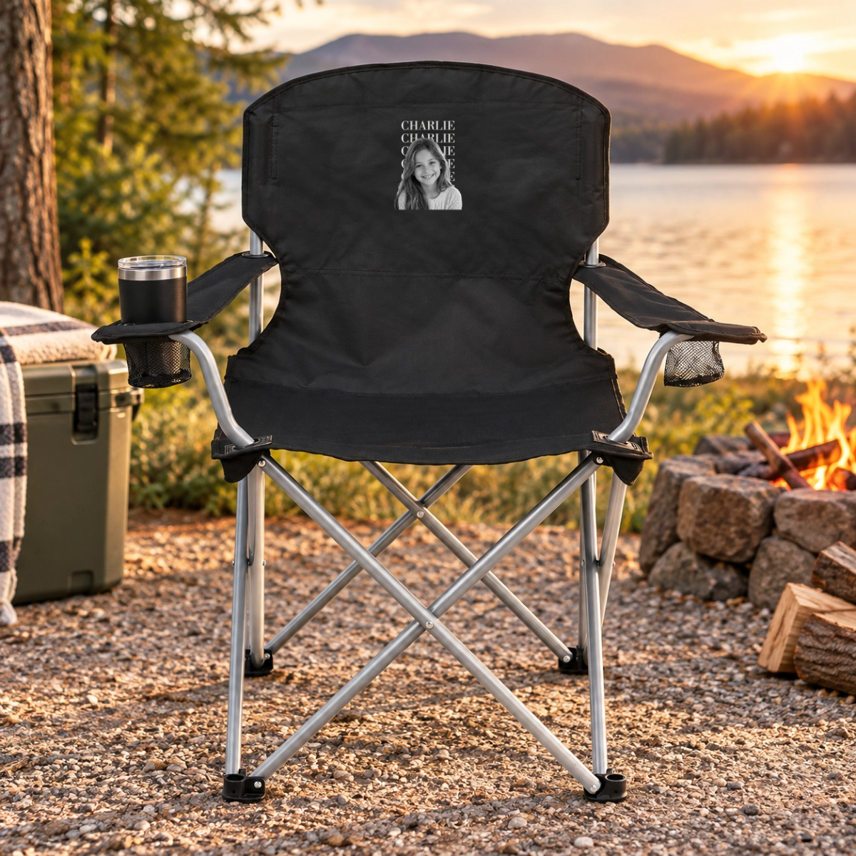 Headliner Personalized Kids Oversized Folding Chair