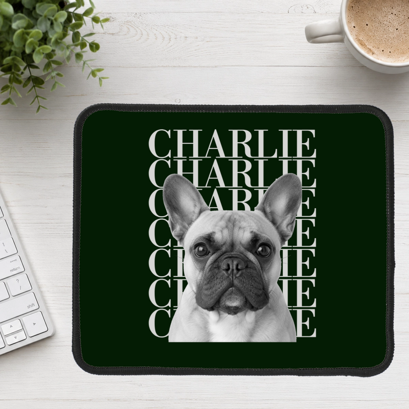 Headliner Personalized Dog Mouse Pad