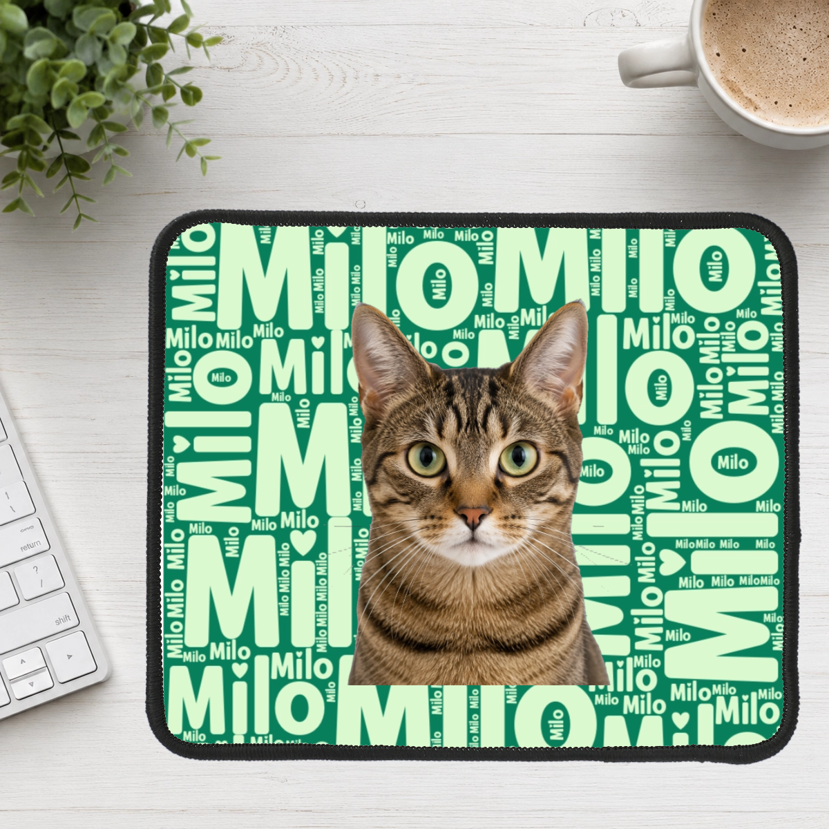 Signature Moments Personalized Cat Mouse Pad