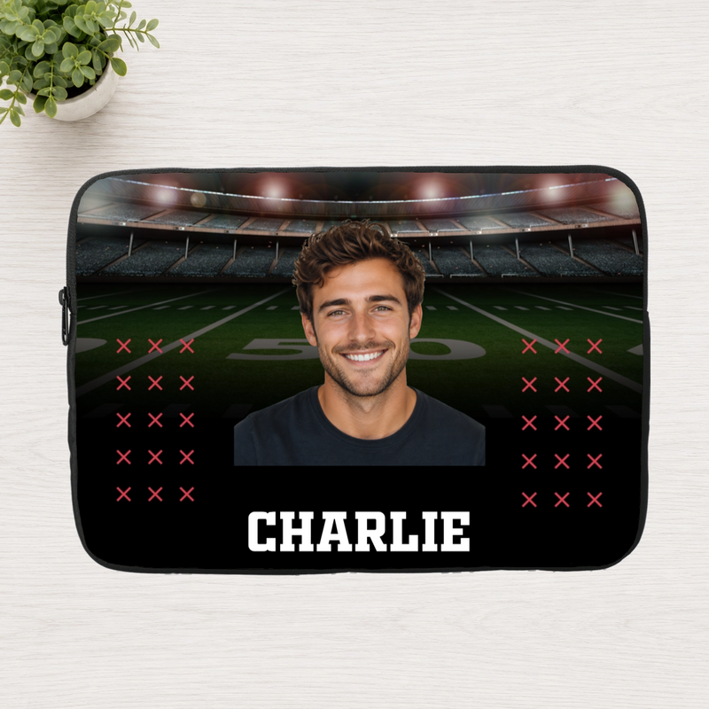 Friday Night Lights Personalized Laptop Sleeve
