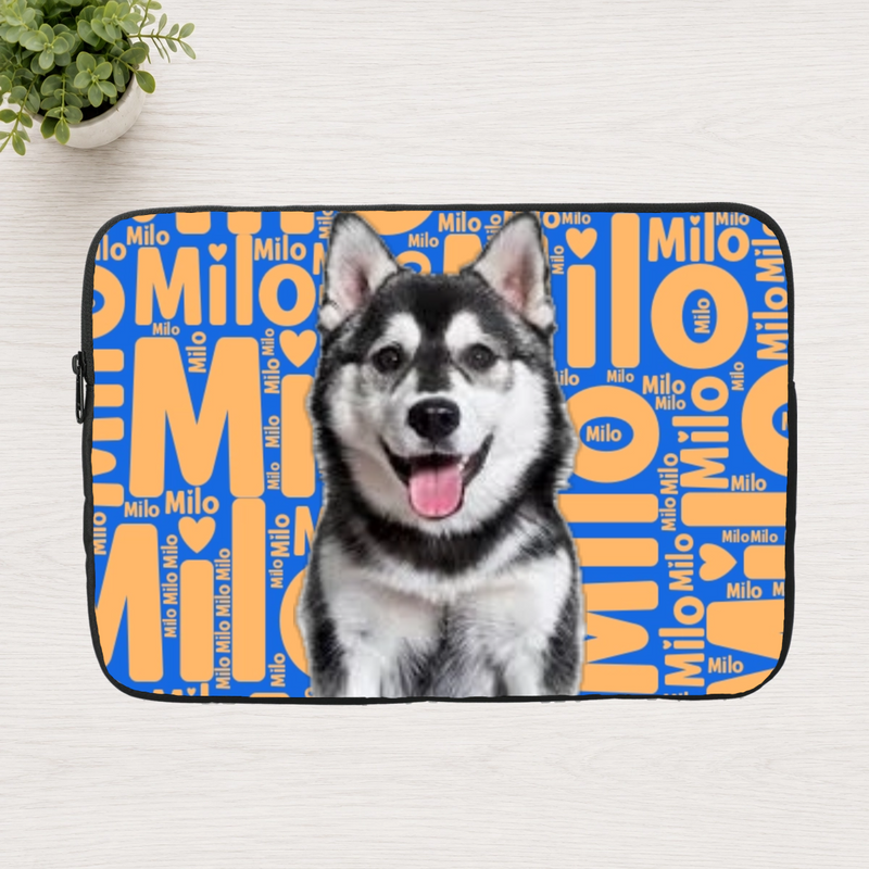 Signature Moments Personalized Dog Laptop Sleeve