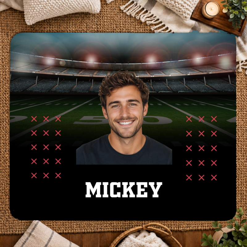 Friday Night Lights Personalized 50x60 Sherpa Blanket