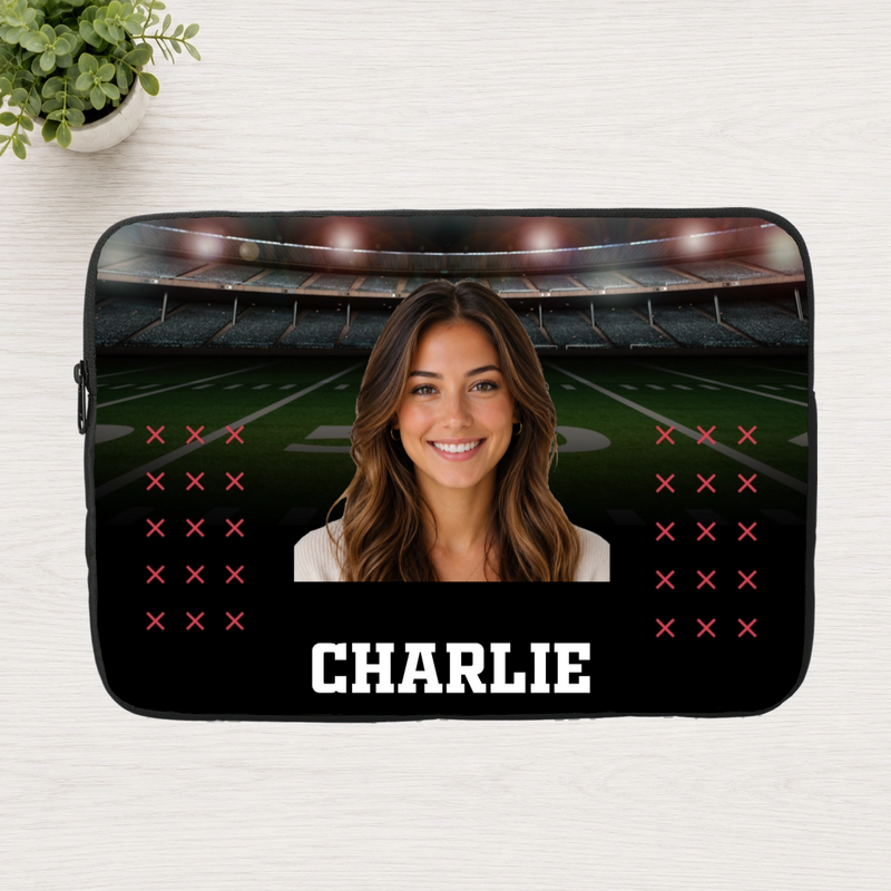 Friday Night Lights Personalized Laptop Sleeve