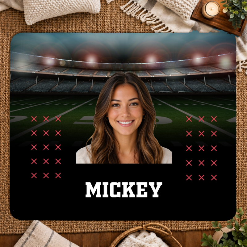 Friday Night Lights Personalized 50x60 Sherpa Blanket
