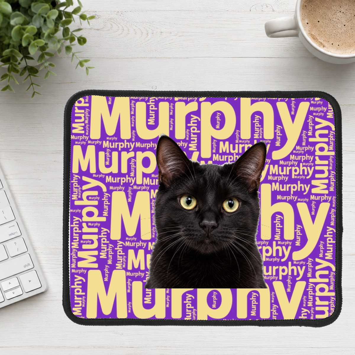 Signature Moments Personalized Cat Mouse Pad
