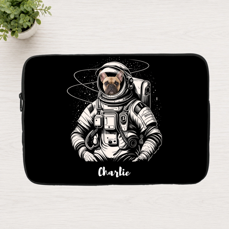 Out of This World Personalized Dog Laptop Sleeve