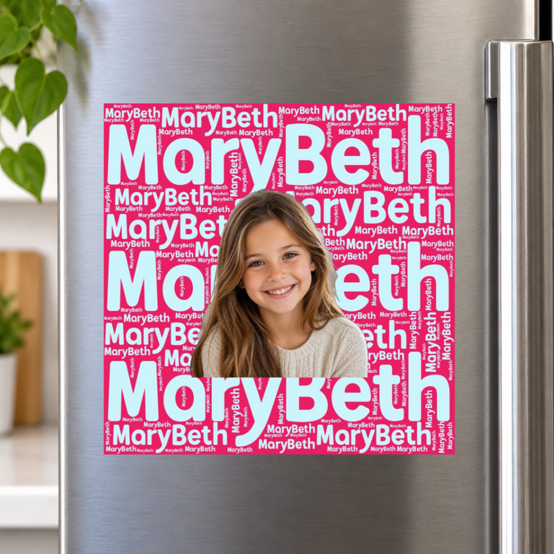 Signature Moments Personalized Kids Magnet 6"