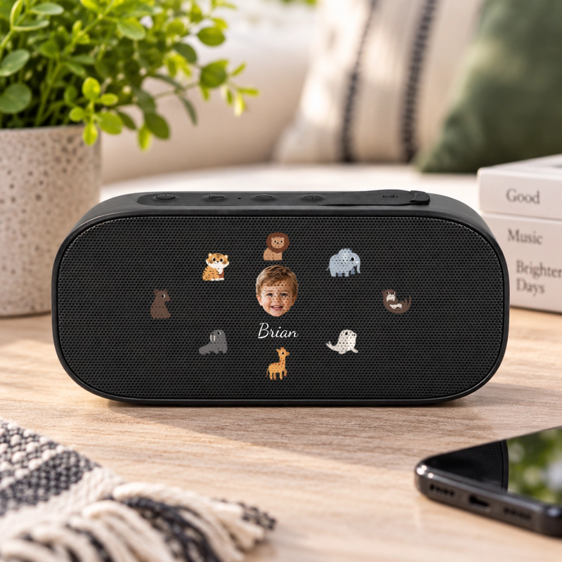 Little safari friends - Personalized Kids Stark 2.0 Bluetooth Speaker