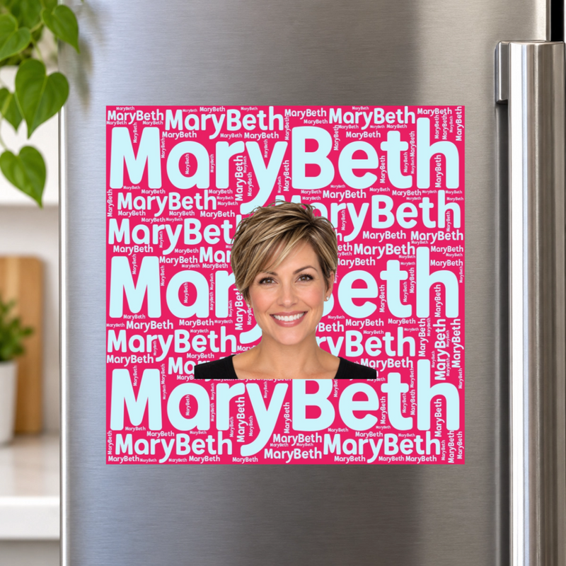 Signature Moments Personalized Magnet 6"