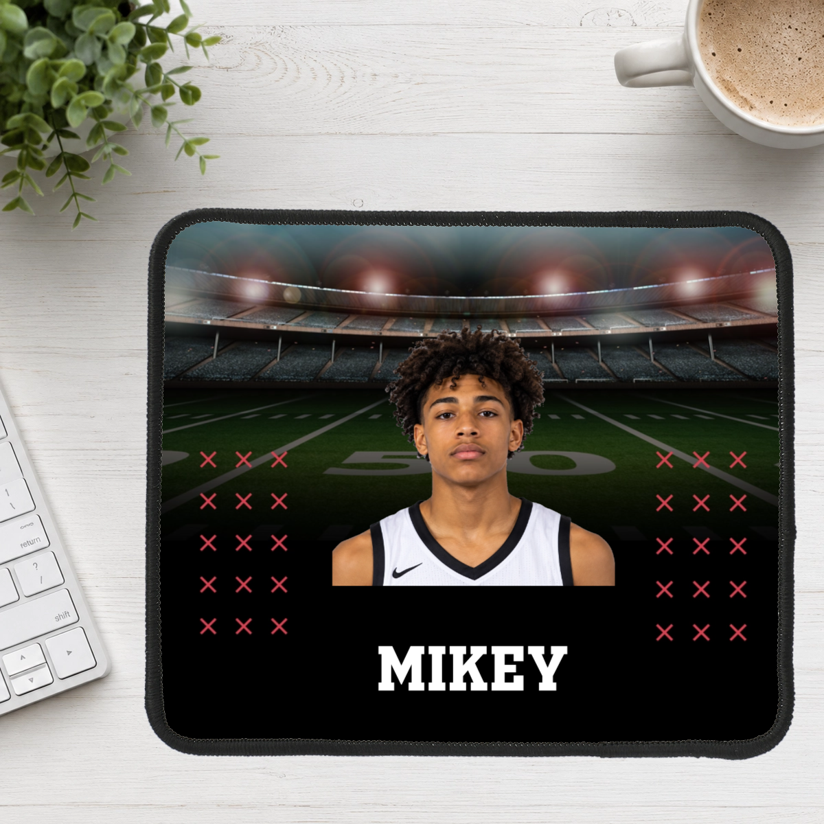 Friday Night Lights Personalized Kid Mouse Pad