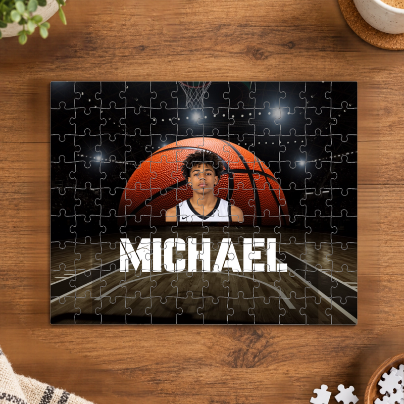Center Court Personalized Kid Puzzle