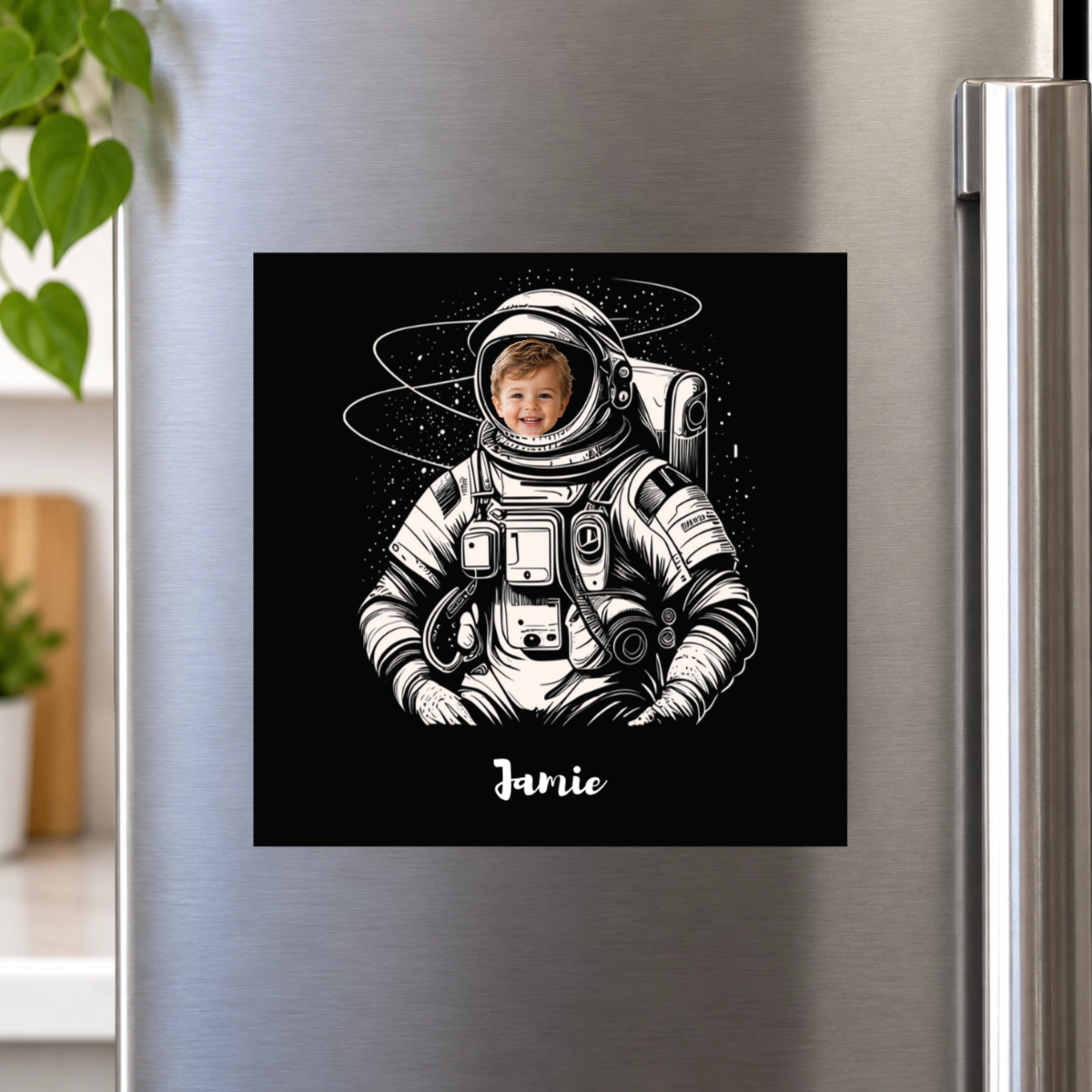 Out of This World Personalized Kids Magnet 6"