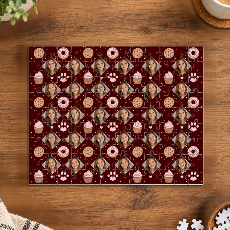 Paws & Pastry Personalized Kid Puzzle