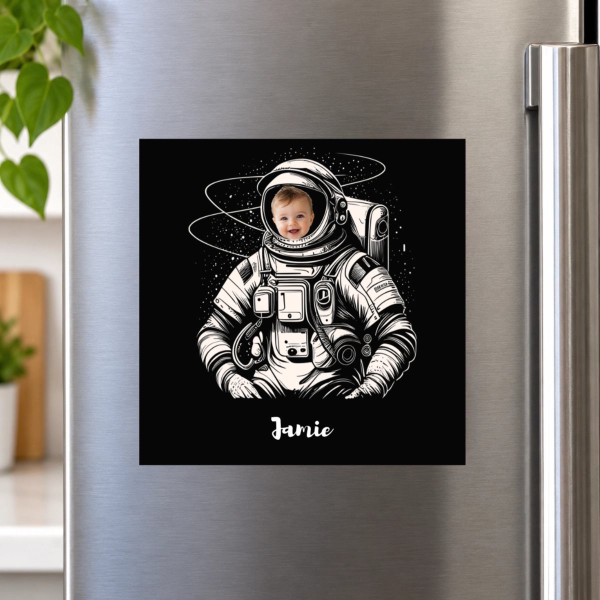 Out of This World Personalized Kids Magnet 6"