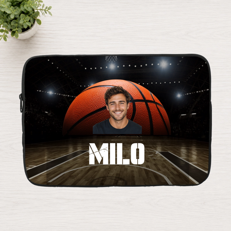 Center Court Personalized Laptop Sleeve