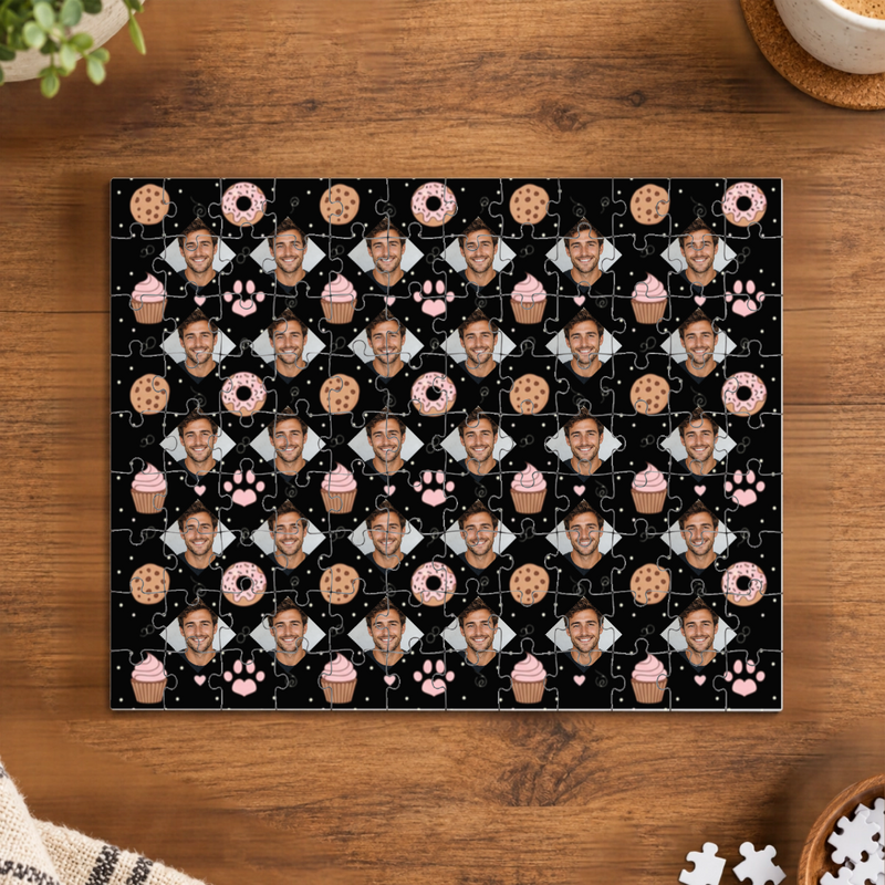 Paws & Pastry Personalized Puzzle