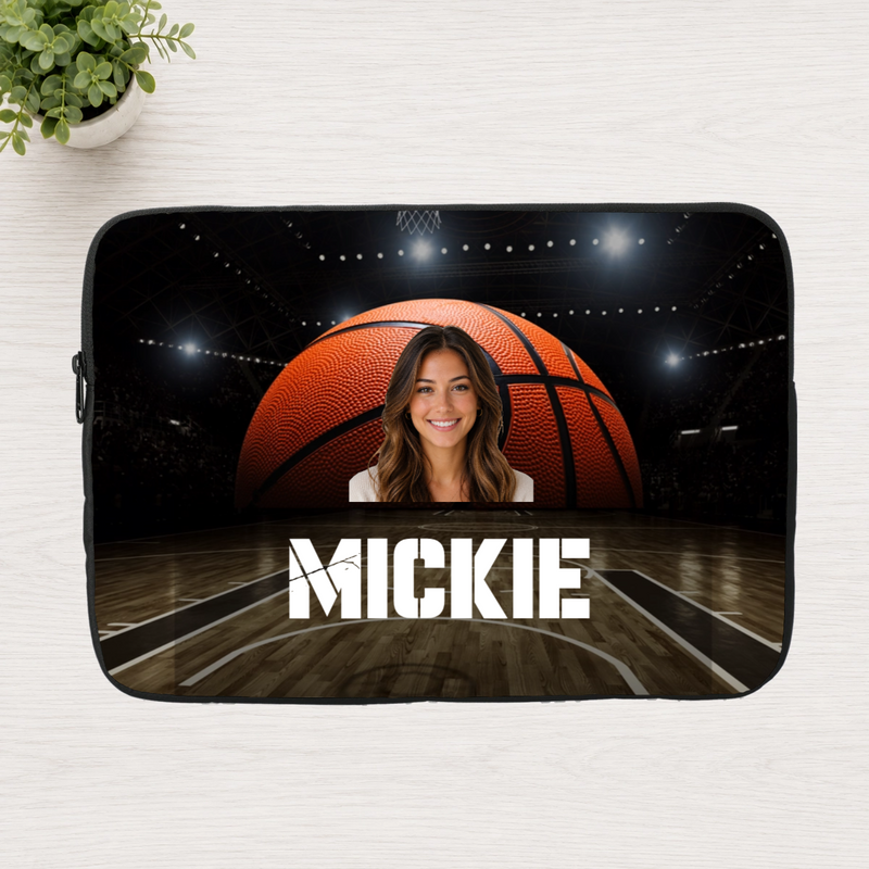 Center Court Personalized Laptop Sleeve