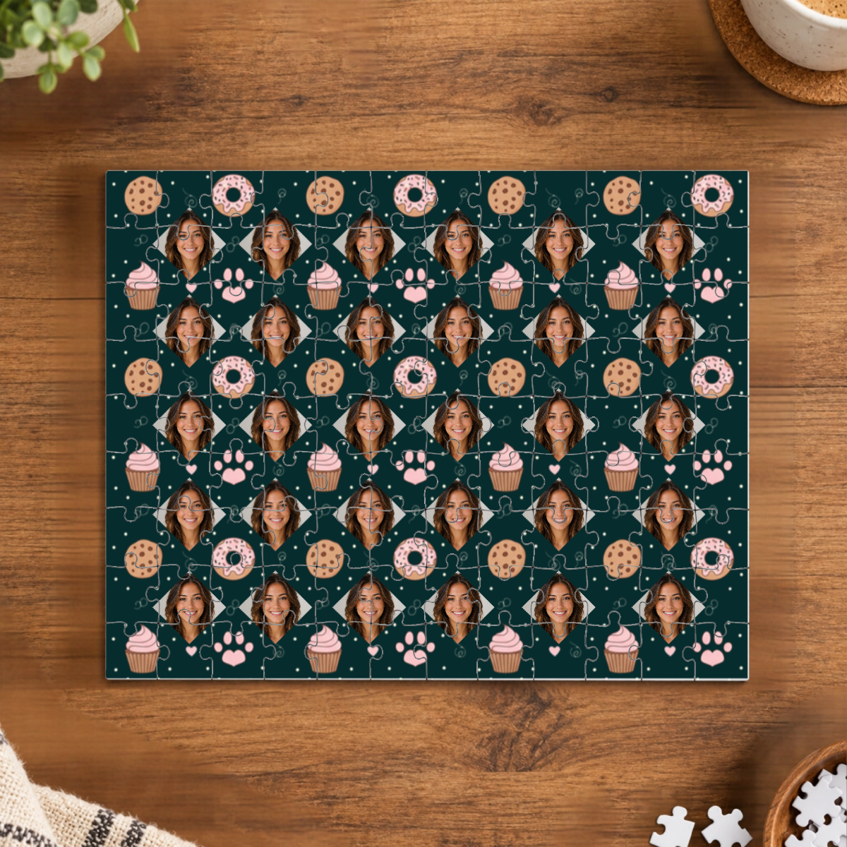 Paws & Pastry Personalized Puzzle