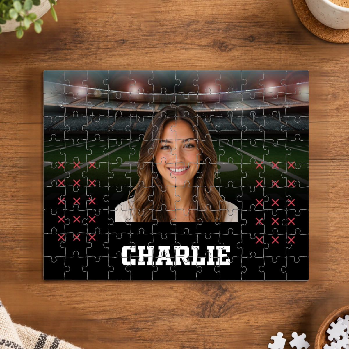 Friday Night Lights Personalized Puzzle